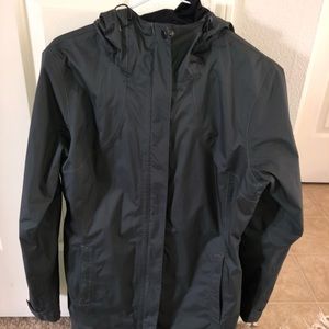 Columbia waterproof long raincoat
